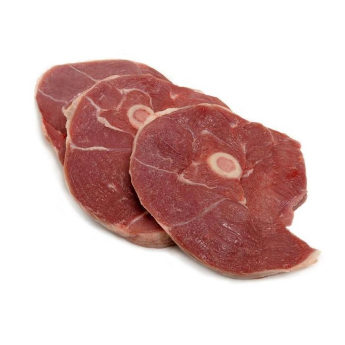 Halal Lamb Leg Steak On Bone Halal Lamb Leg Steak On Bone